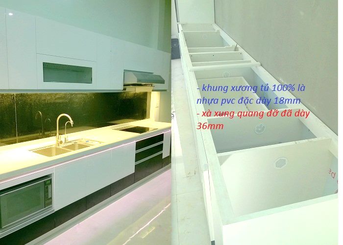 Kết cấu khung thung tủ tại Xuyên Việt