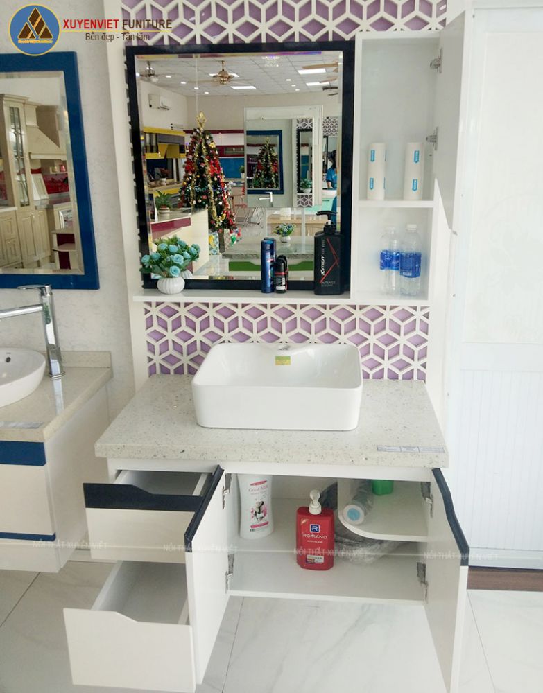 Hình ảnh tủ lavabo bán sẵn có tại Xuyên Việt