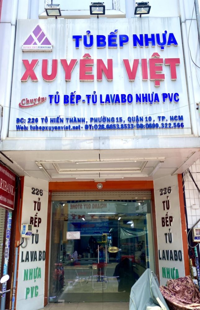 Showroom Tủ bếp Xuyên Việt tại 226 Tô Hiến Thành, Quận 10, TP.HCM