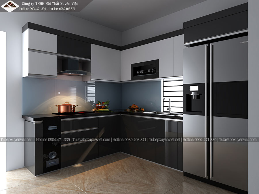 thiết kế tủ bếp HCM