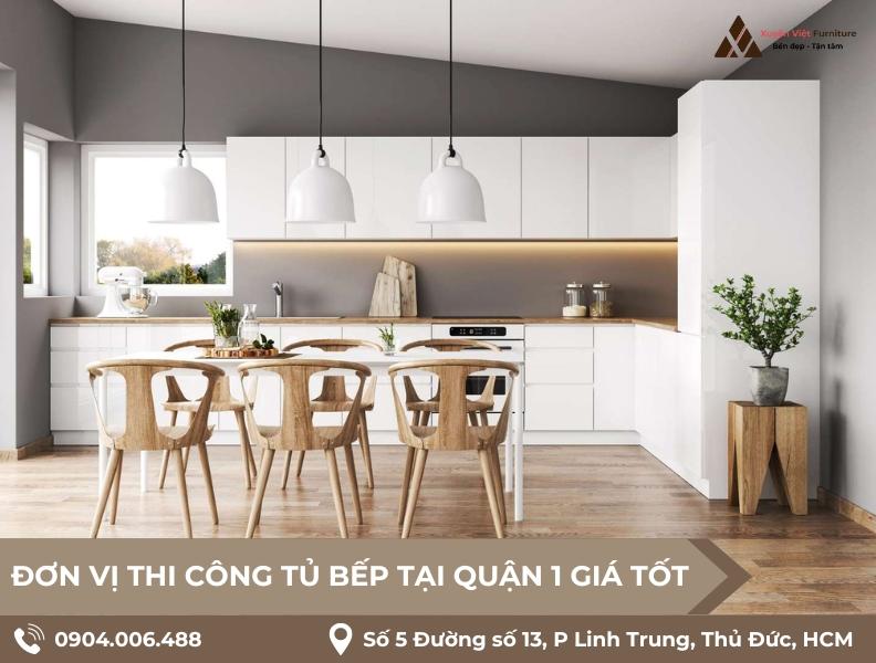   
          Đơn Vị Thi Công Tủ Bếp Tại Quận 1 Giá Tốt