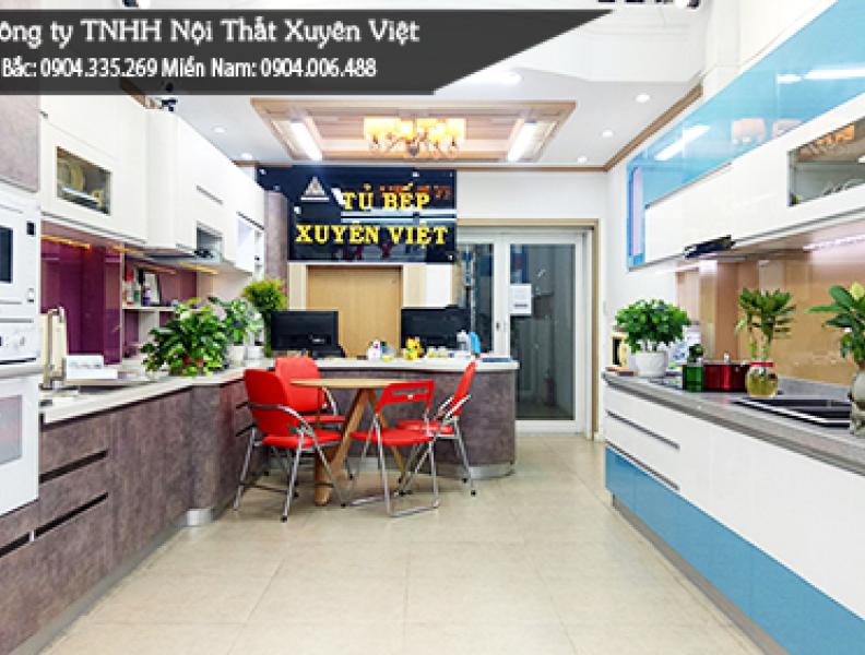 Showroom tủ bếp TPHCM nội thất tủ bếp nhựa Xuyên Việt quận 10
