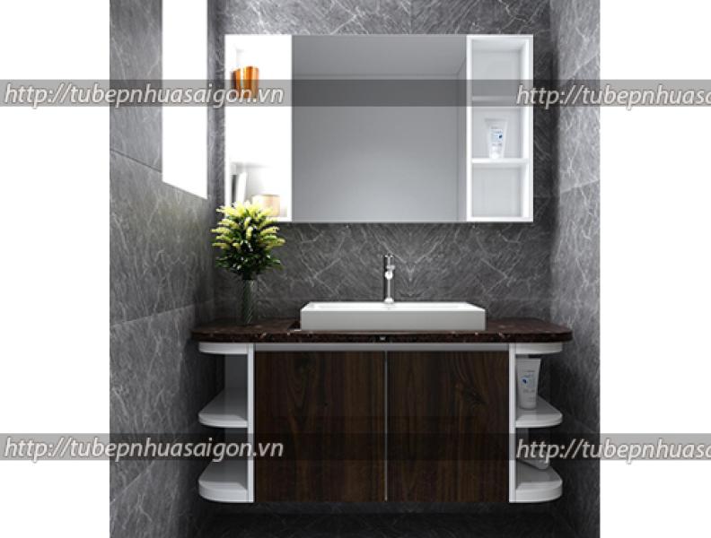 Tủ lavabo nhựa cao cấp phủ laminate Xuyên Việt