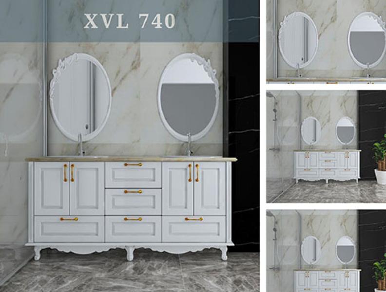   
          Tủ lavabo tân cổ điển sang trọng nhà Cô Thanh_ Hà Nội