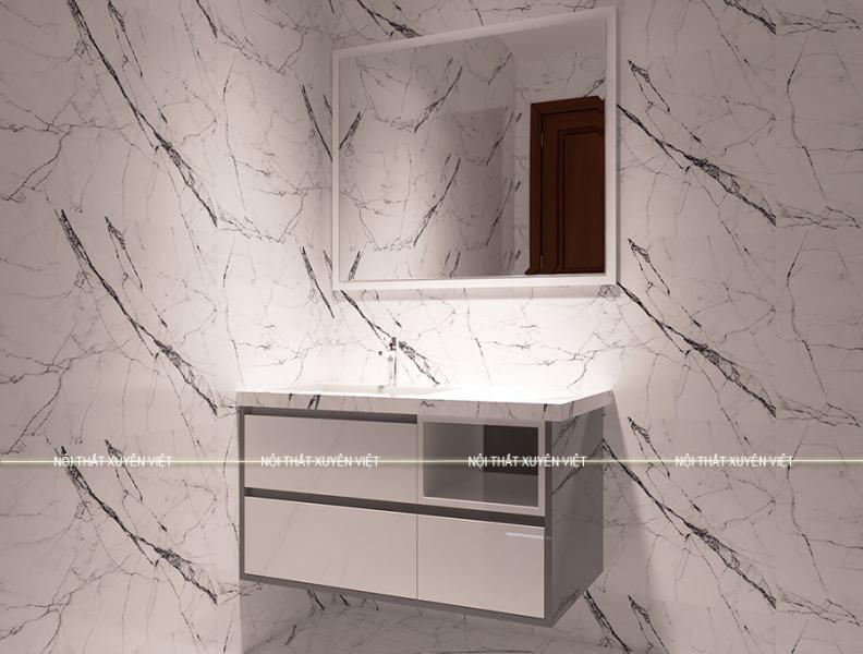   
          Tủ lavabo nhựa XVL778 treo hiện đại nhà chị Ny- Bình Thạnh