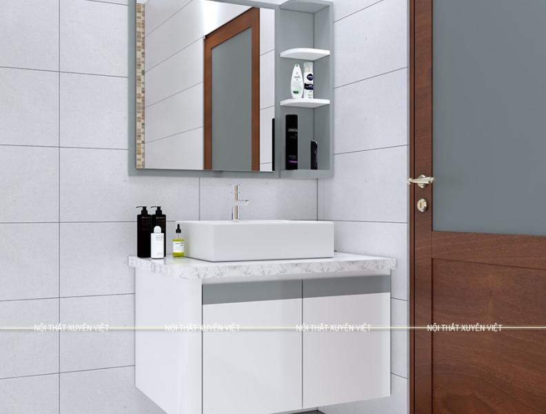   
          Tủ chậu Lavabo treo tường chống ẩm mốc XVL792