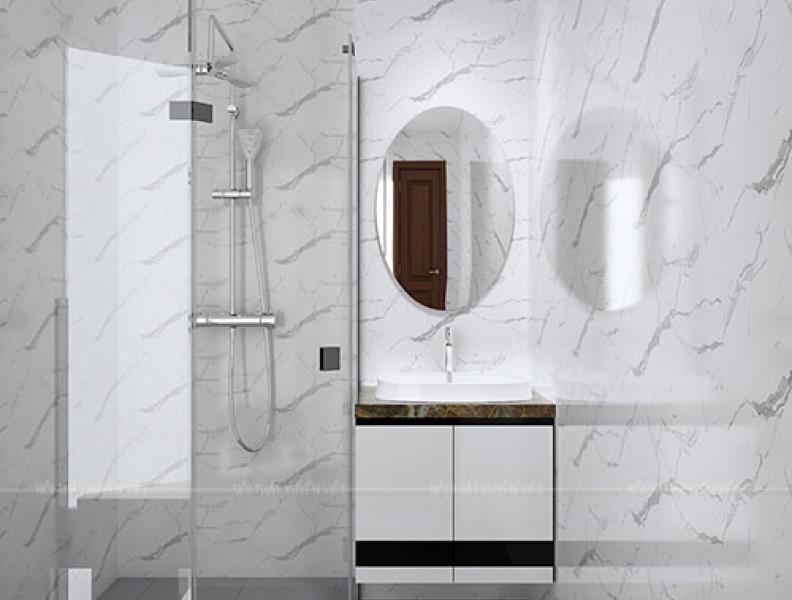   
          Tủ lavabo đẹp kiểu dáng treo tường nhỏ gọn XVL808