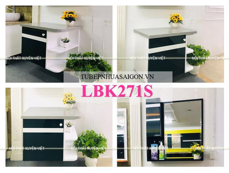   
          Tủ chậu rửa mặt LBK271S nhỏ gọn phù hợp cho không gian phòng tắm nhỏ