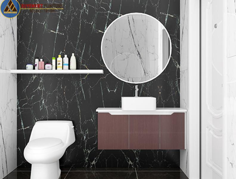   
          Thiết kế tủ lavabo nhựa treo siêu chịu nước XVL885