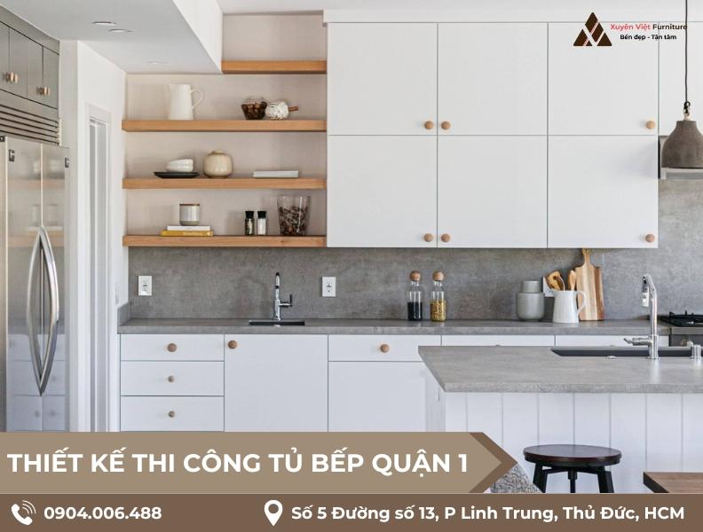   
          Thiết Kế Thi Công Tủ Bếp Quận 1