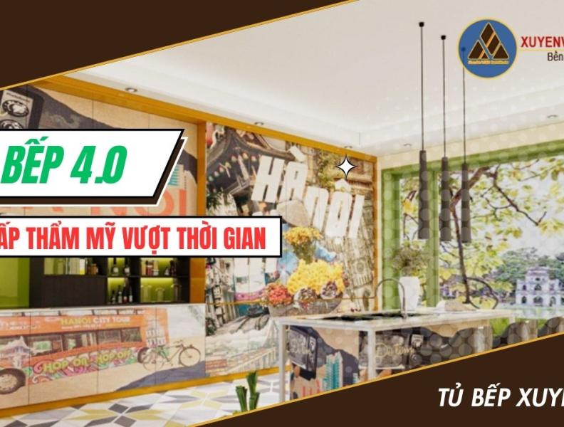   
          Tủ bếp 4.0 - Đẳng cấp thẫm mỹ vượt thời đại