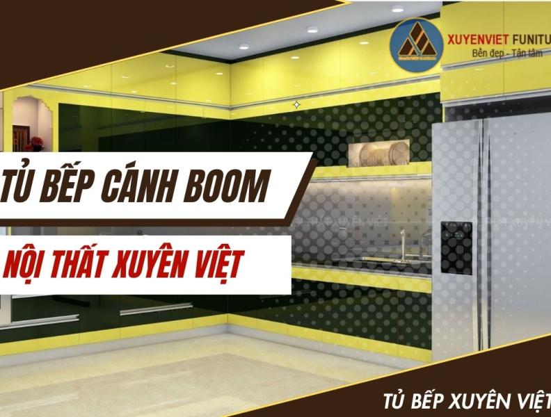   
          Tủ Bếp Cánh Boom Xuyên Việt