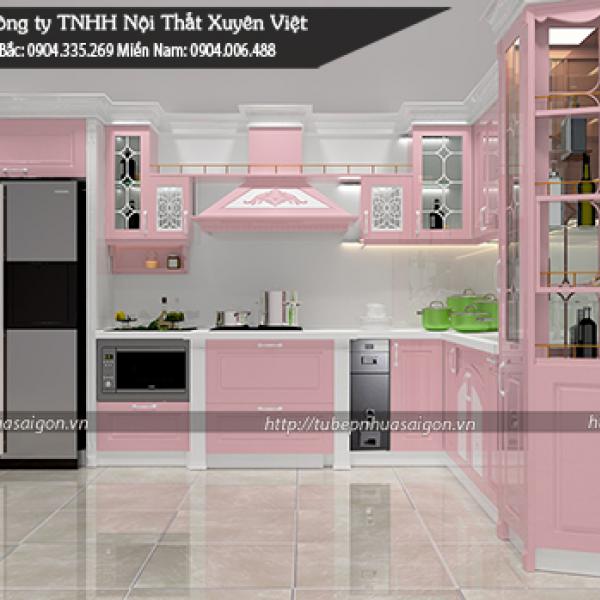  
          Tủ bếp màu hồng- tủ đồ- tủ lavabo màu hồng...