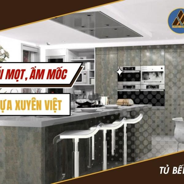   
          Không lo mối mọt, ẩm mốc với Tủ Bếp nhựa...