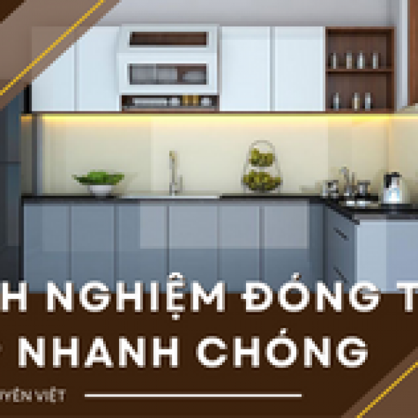   
          Bật mí kinh nghiệm đóng tủ bếp nhanh chóng...