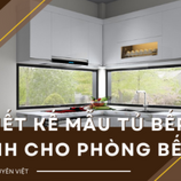   
          Thiết kế mẫu tủ bếp nhỏ xinh cho phòng bếp