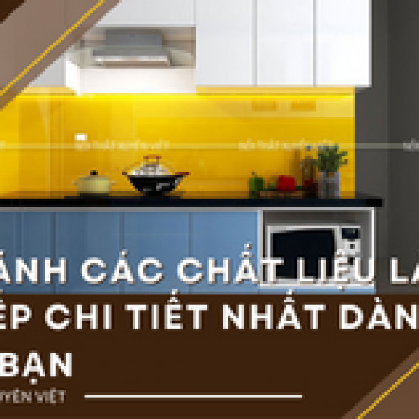   
          So sánh tủ bếp nhựa và tủ bếp gỗ hữu ích...