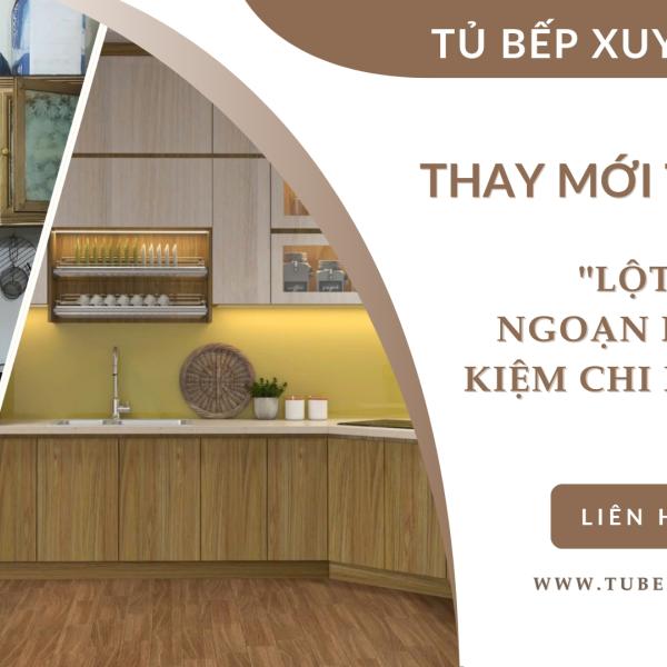   
          Thay Mới Tủ Bếp Cũ: 