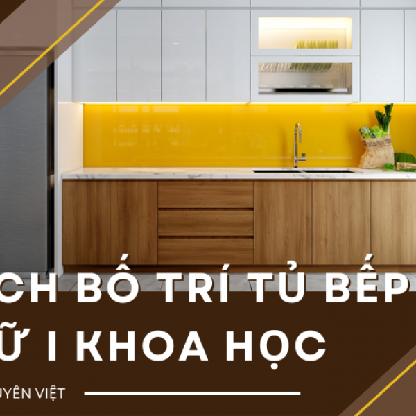   
          Cách bố trí tủ bếp chữ I một cách khoa học...