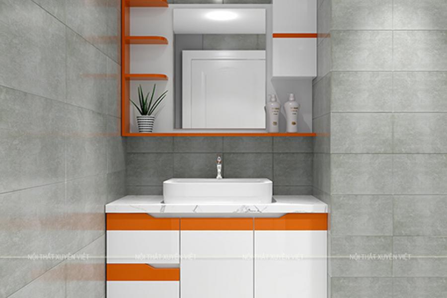   
          Thi công tủ lavabo bằng nhựa Chú Cát – Hà Nội XVL884