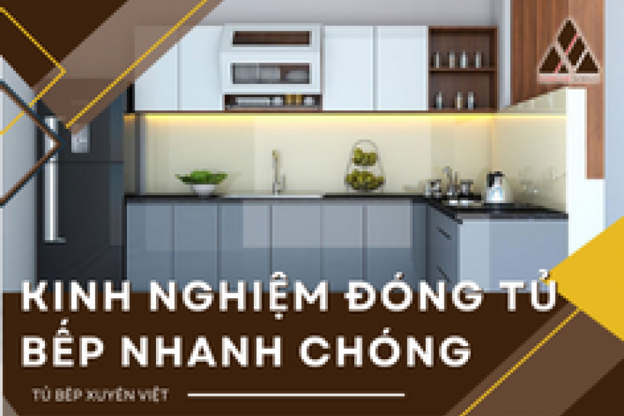   
          Bật mí kinh nghiệm đóng tủ bếp nhanh chóng và chính xác