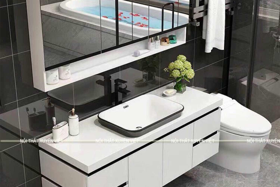   
          Tạo không gian lưu trữ hiện đại với tủ lavabo đa năng