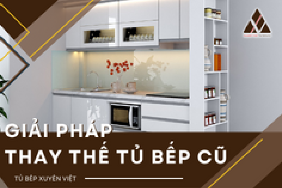   
          Các vấn đề tủ bếp cũ gặp và giải pháp thay thế tủ bếp cũ